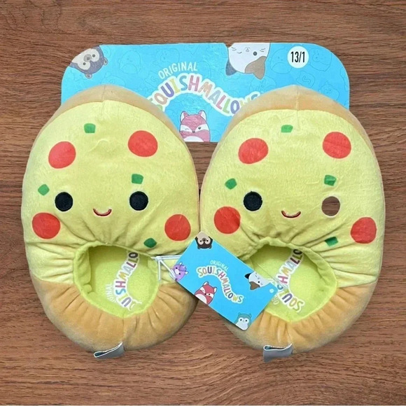 Limited Edition 13/1 “Pep” Squishmallow Slippers - Picture 1 of 3